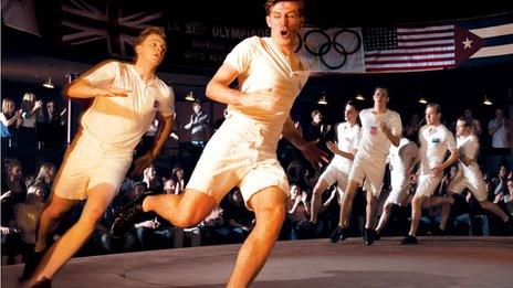Jack Lowden and James McArdle in Chariots of Fire