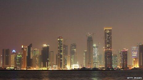 Doha sky line