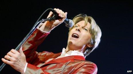 David Bowie in 2002