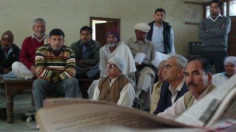 A meeting of elders in Haryana