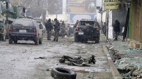 Aftermath of Kabul attack, 15 January 2013