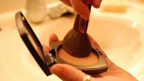 A make up brush