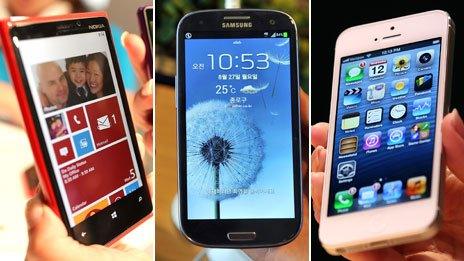 Smartphones - Lumia, Galaxy, iPhone
