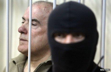 Olexiy Pukach in court in Kiev, 29 January