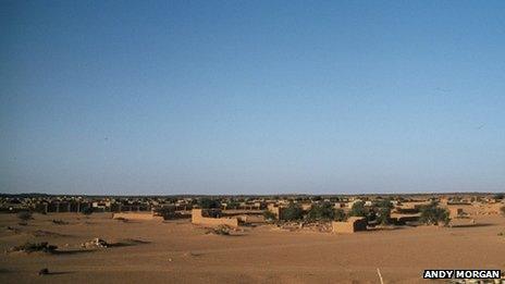 A view of Kidal in northern Mali (archive shot)