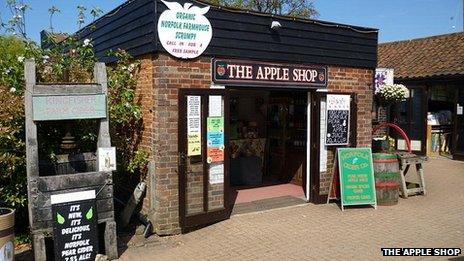 The Apple Shop, Wroxham Barns, Norfolk