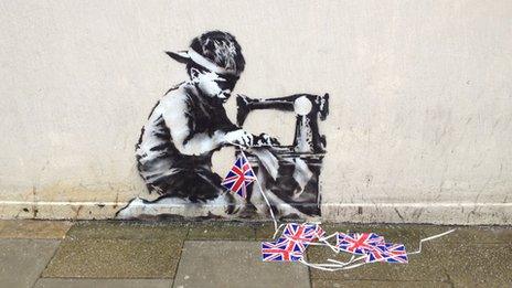 Banksy mural