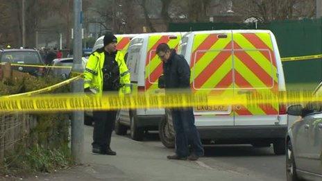 Police investigation in Bryn Hafod, Wrexham
