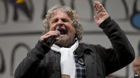 Beppo Grillo (22 February 2013)