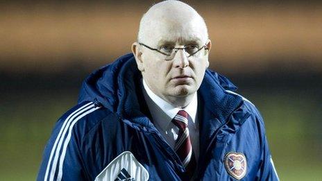 Former Hearts manager John McGlynn