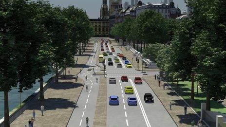 Vision of the 'Crossrail' for bikes