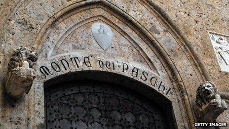 The Monte dei Paschi di Sienna