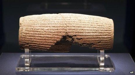 Cyrus Cylinder: How a Persian monarch inspired Jefferson ...