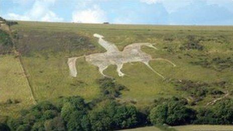 White Horse at Osmington