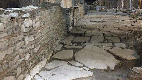 Roman ruins discovered beneath Thessaloniki