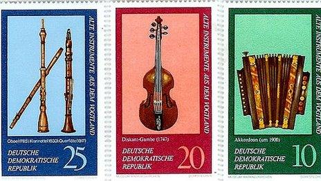East German Stamps