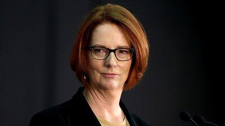 File photo of Julia Gillard (20 February 2013)