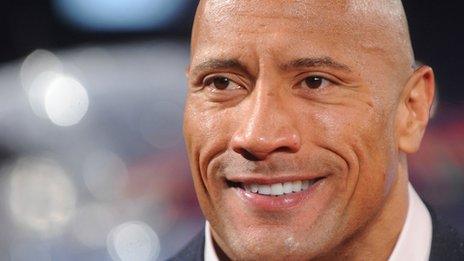 Dwayne Johnson is named the world's top grossing actor - BBC News