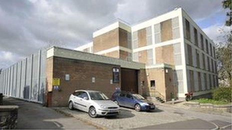 A general view of HMP Shepton Mallet, one of seven prisons which are to close in England.