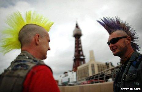 Punks in Blackpool