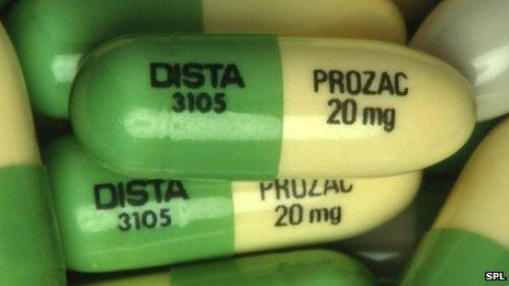 Prozac capsules