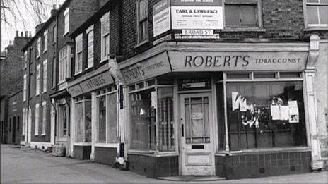 The shop in North Parade where Margaret Hilda Roberts grew up