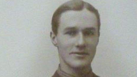 Capt James Lloyd in 1918