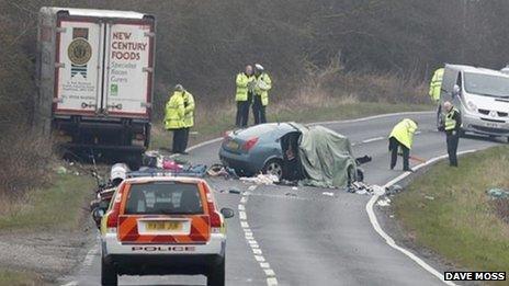 tributes paid to cockburn family killed in laceby crash bbc news
