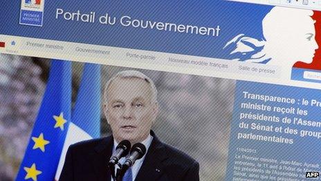French government website