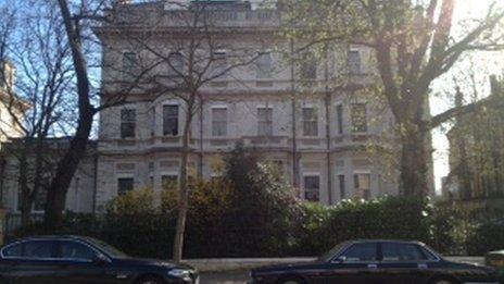 Nepalese embassy in London