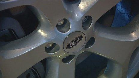 Ford car wheel