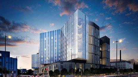 Image of the new Royal Liverpool Hospital