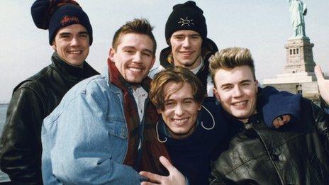 Take That in New York in 1995