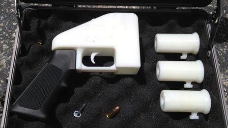 3D-printed gun parts