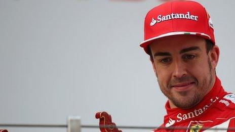 Ferrari F1 driver Fernando Alonso