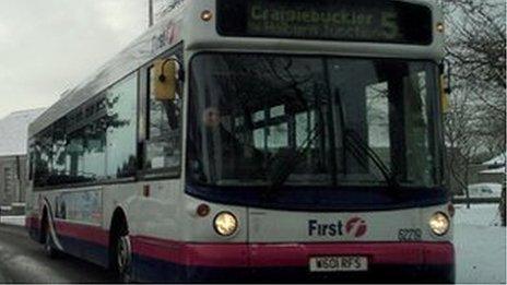 FirstGroup said it had faced "considerable" external headwinds in the year