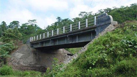 Bridge crossing in the Philippines completed by Cleveland Bridge