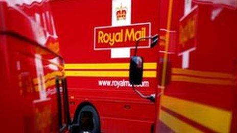 Royal Mail's parcel delivery business provided almost half of group sales