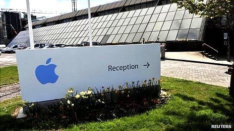 Apple Operations International, a subsidiary of Apple, is seen in Hollyhill, Cork, in the south of Ireland
