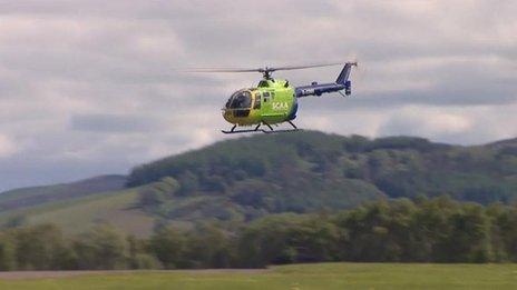 Scotland's Charity Air Ambulance Goes Operational - BBC News