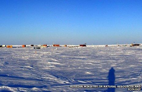 Russian research station North Pole 40 (image: Russian environment ministry)