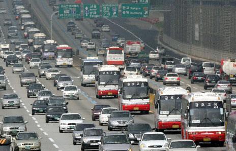 Korean traffic jam