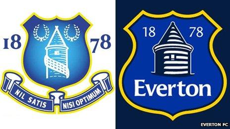 Everton crests