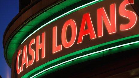 Cash loans sign