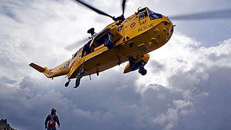 Hofrennydd Sea King yr Awyrlu