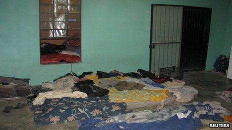 Tamaulipas house from where 165 migrants were freed