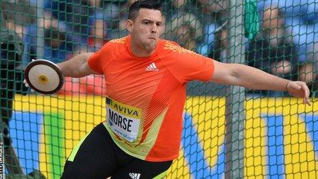 Brett Morse secures UK selection standard for World Championships - BBC