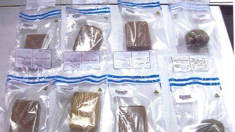 Operation Rio seized drugs