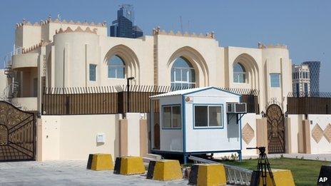 Taliban's Doha office, 20 June 2013