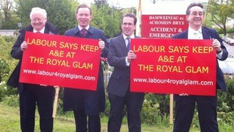 Leighton Andrews, Chris Bryant, Owen Smith and Mick Antoniw launch their defence of the Royal Glamorgan